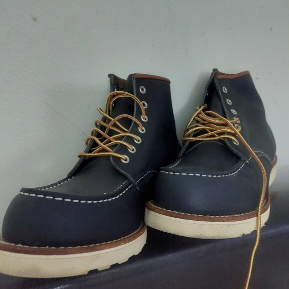 Red wing shoes navy 6" MOC size 10 FOR Men - Picture 6 of 11
